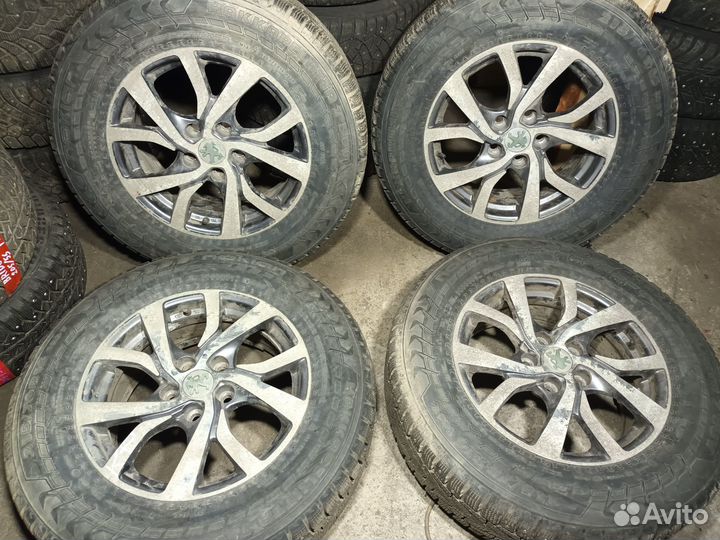 Комплект литых дисков Peugeot