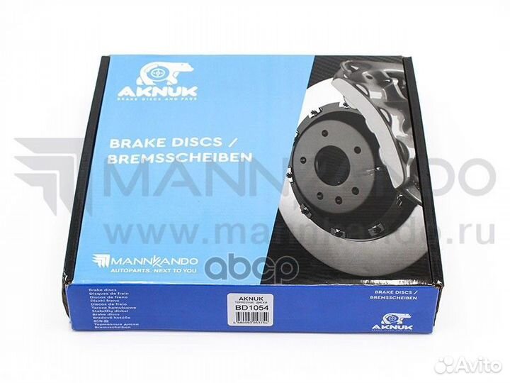 Диск тормозной volvo XC60 I (156) 08- перед.вен