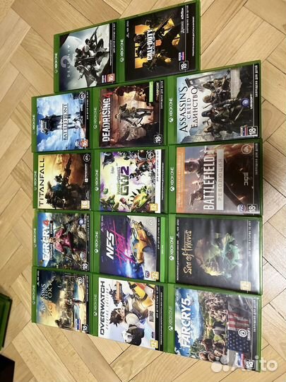 Диски с играми для Xbox