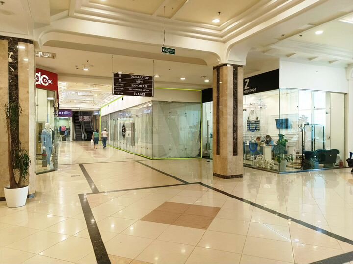 Торговая площадь, 168 м² в ТЦ 