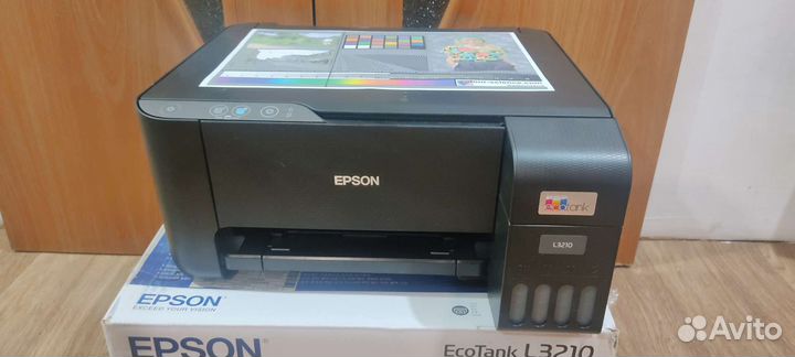 Epson l3210 цветной мфу с WiFi