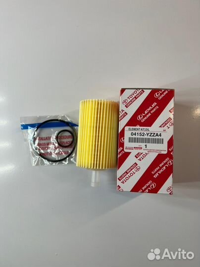 Фильтр масляный (вставка) toyota 04152yzza4