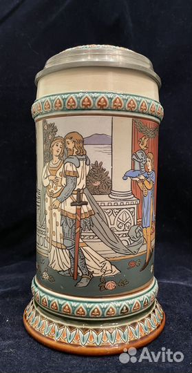 Пивная кружка.Германия.Mettlach.Свадьба