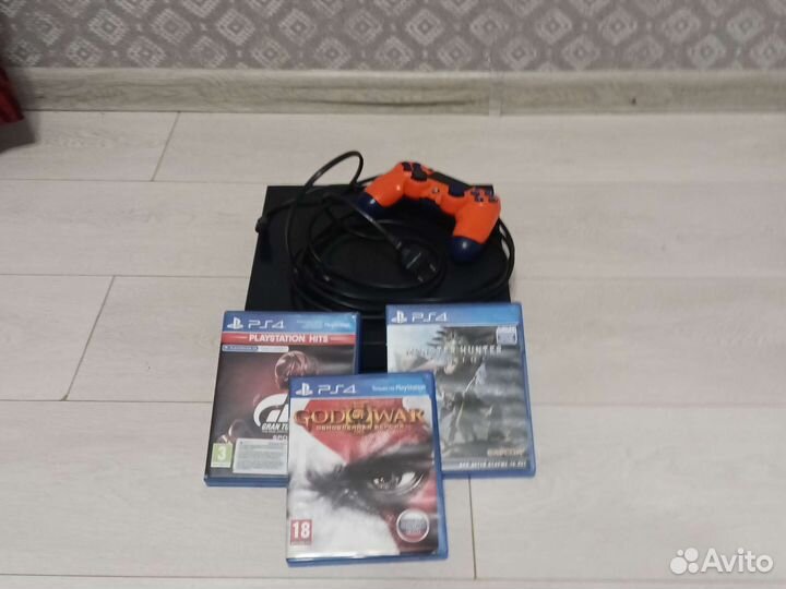 Игровая приставка ps4 fat 500gb