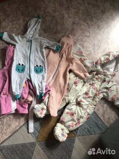 Детские вещи пакетом для девочек