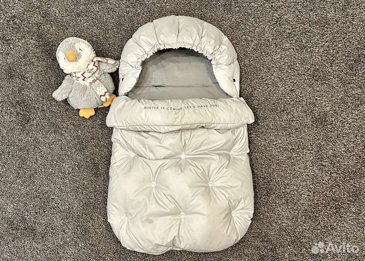 Зимний конверт в коляску