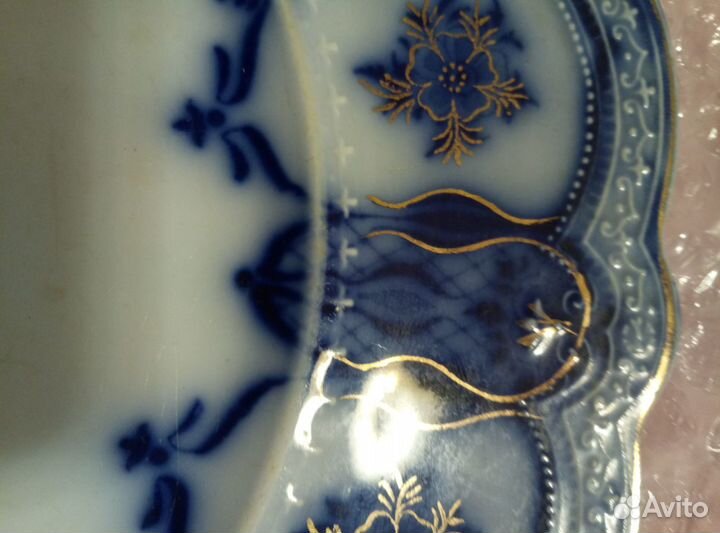 Тарелка антикварная 