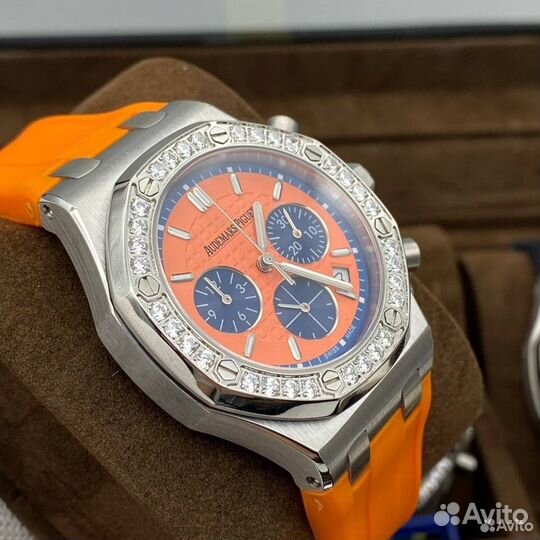 Женские часы Audemars Piguet оранжевые