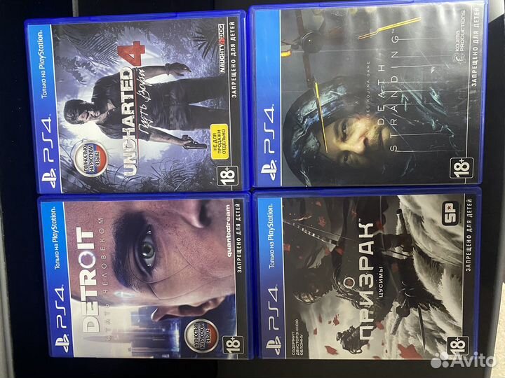 Игровая приставка PS4 Slim 500gb + игры