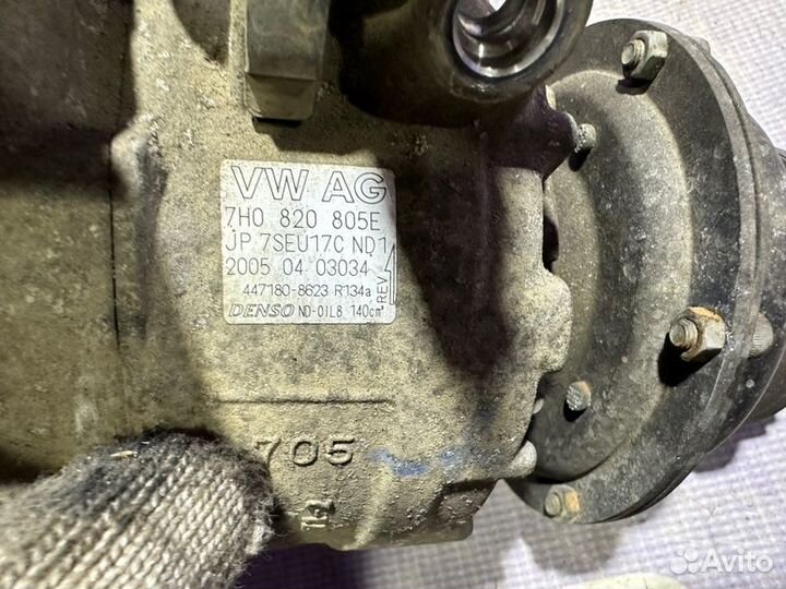 Компрессор кондиционера Volkswagen Touareg 7L 2