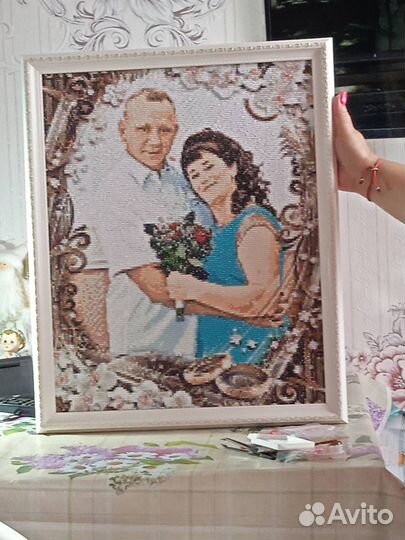 Алмазная мозаика по фото - набор