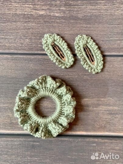 Заколки резинки ручной работы