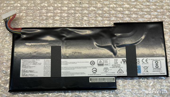Аккумулятор для ноутбука msi gf65