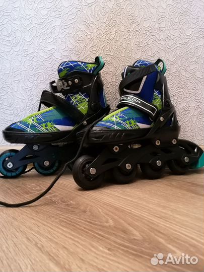Роликовые коньки детские раздвижные
