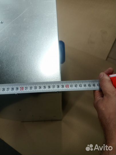 Вентилятор осевой промышленный с жалюзи