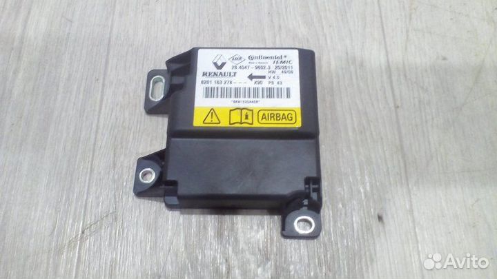 Блок управления Air Bag Renault Sandero 2009-2014