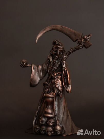 Санта Муэрте авторская скульптура Santa Muerte