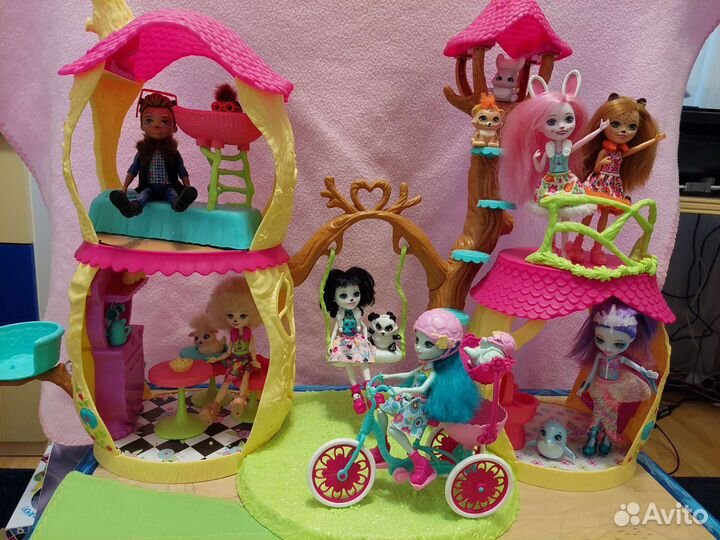 Домик enchantimal с куклами