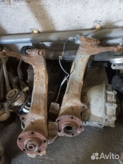 Поворотные кулаки чугун audi a8 d2