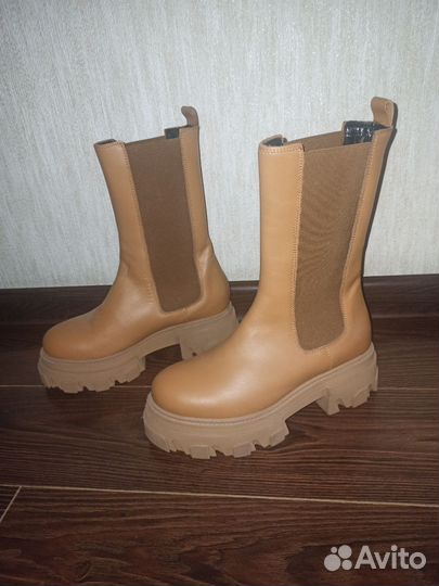 Ботинки Челси утепленные