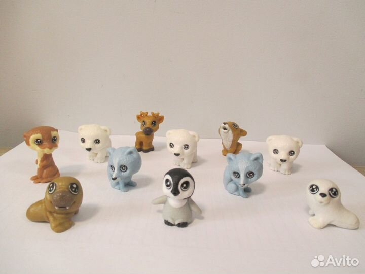 Животные из киндер сюрпризов