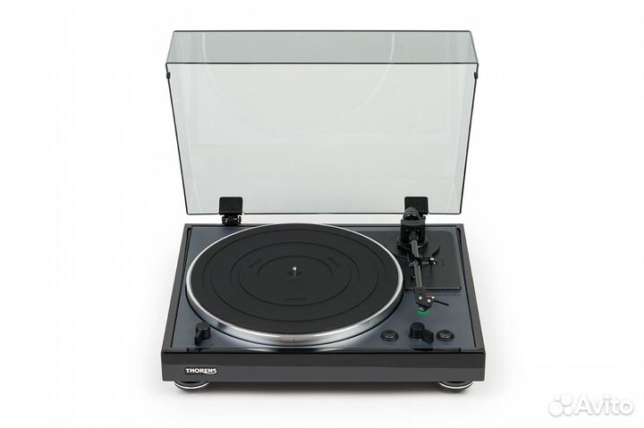 Виниловый проигрыватель Thorens TD-102A piano blk