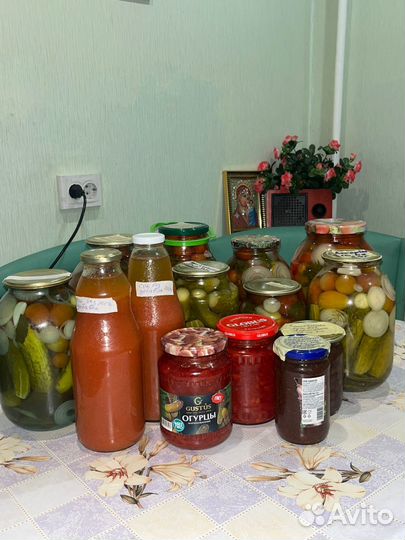 Соленья консервированные