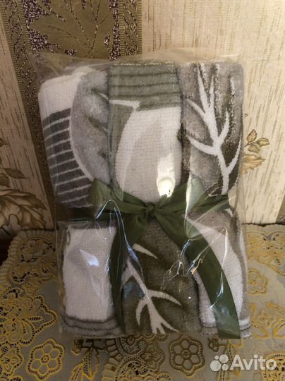 Полотенце льняное кухонное