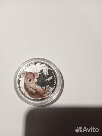 Монета 50 центов, 2011, австралийская коала