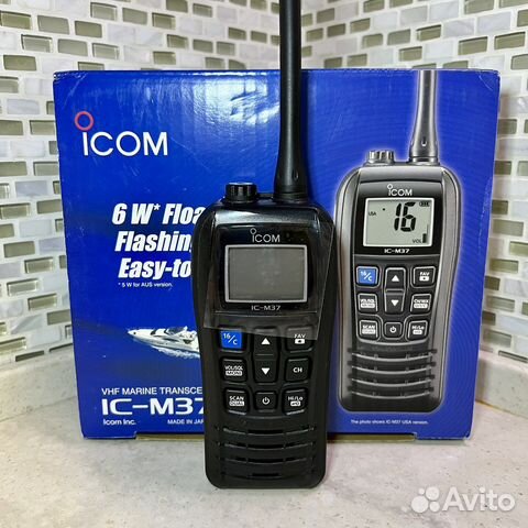 Морская рация icom M37E (Новая)