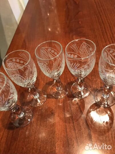 Хрустальные рюмки СССР