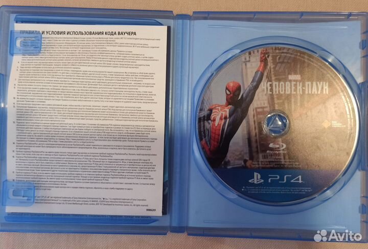 Игра на ps4 Человек паук