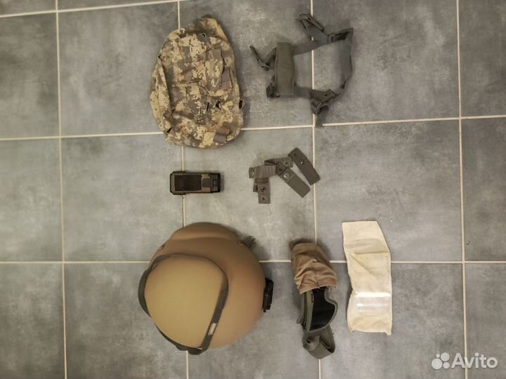 Шлем Mich 2000 (реплика) - комплект - стракбол