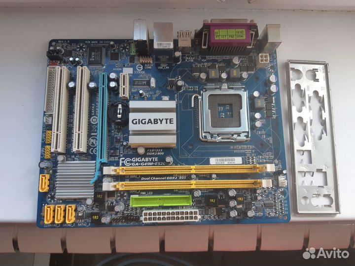 Материнская плата lga 775 Gigabyte GA-G41M-ES2L