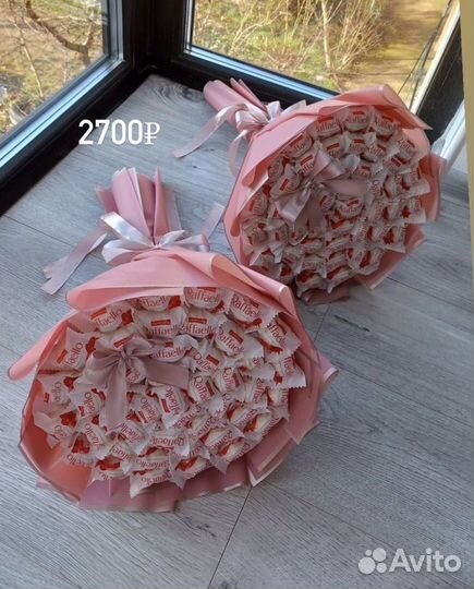 Сладкие букеты из конфет/подарки/боксы