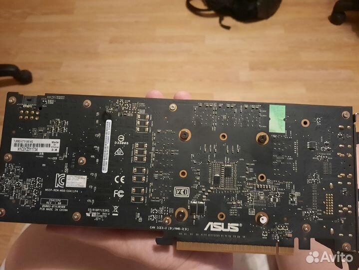Видеокарта gtx 1060 6gb asus turbo