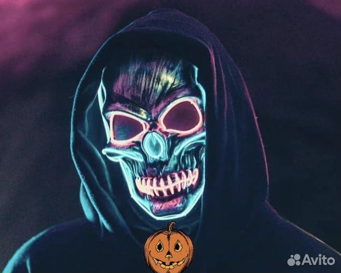 Маска стиль Киберпанк