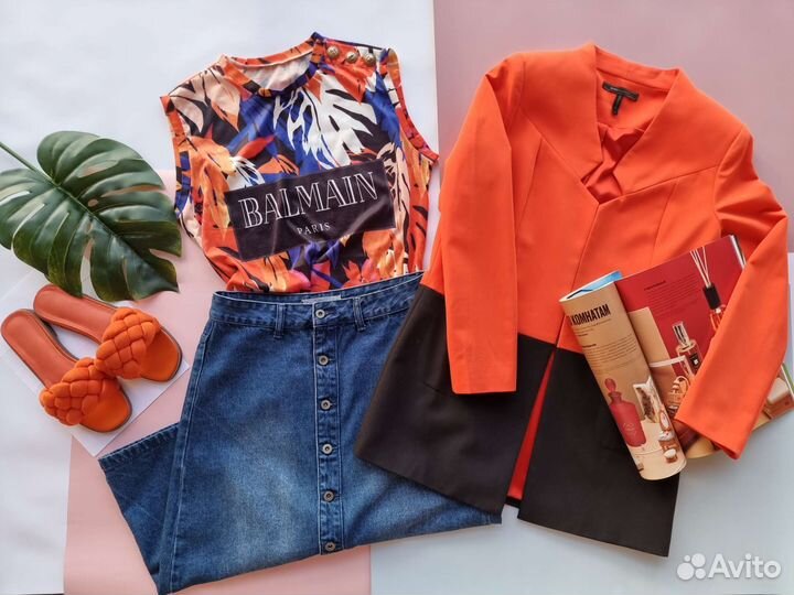 Женские вещи пакетом 44 46 + сабо в подарок