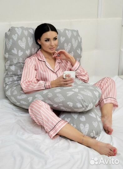 Подушка-позиционер для беременных U формы