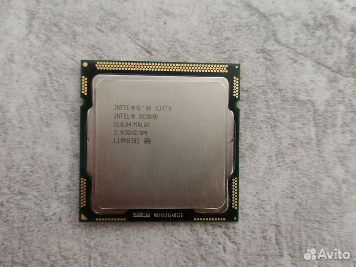 Процессор Intel Xeon X3470 на 1156 сокете