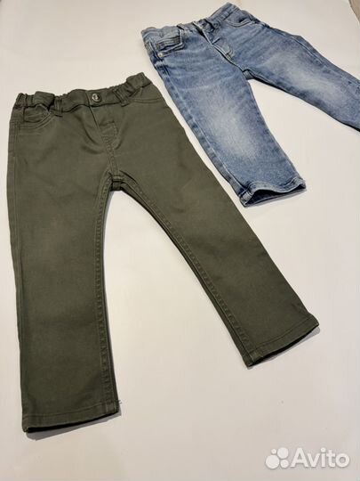 Джинсы для мальчика zara и h&m