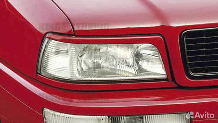 Реснички на фары Audi 80 B4 (абс пластик)