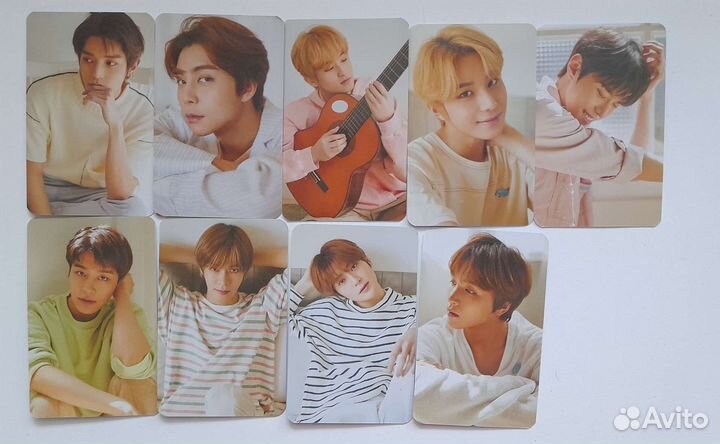 Карточки, наклейки nct 2020