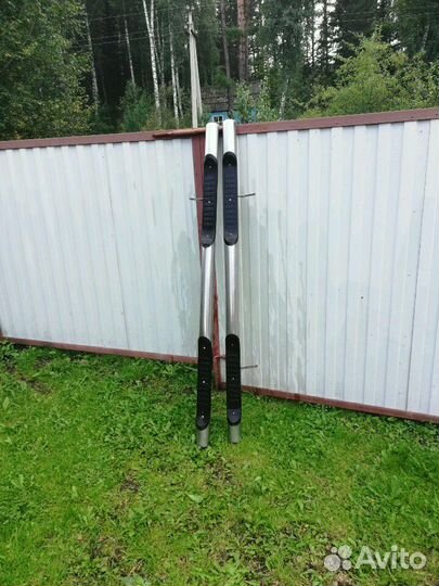 Защита порогов и заднего бампера