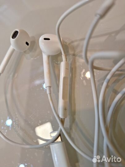 Наушники провод Apple EarPods (Lightning) Оригинал