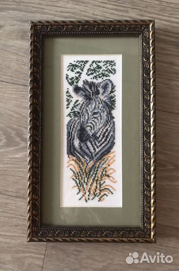 Картина вышитая крестом