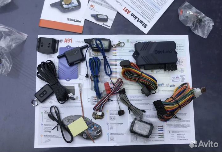 Автосигнализация с Автозапуском StarLine A91