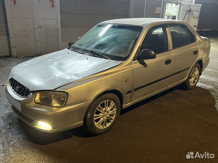 Hyundai Accent 1.5 МТ, 2004, 222 222 км