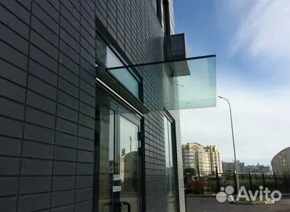 Стеклянный навес