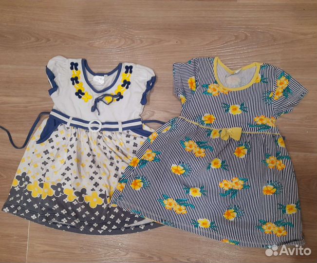 Одежда для девочки пакетом, 3-5 лет